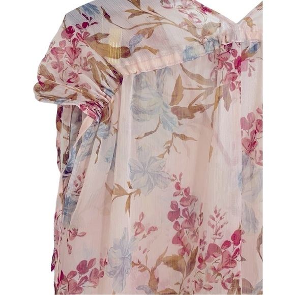 Vince Camuto Drawstring Extend Shoulder Tunic | Size:M - Picture 6 of 11